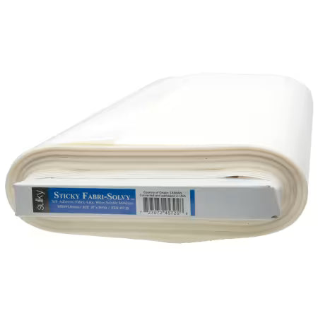 Sticky Fabri Solvy 20in - sold in HY by Sulky, Interfacing