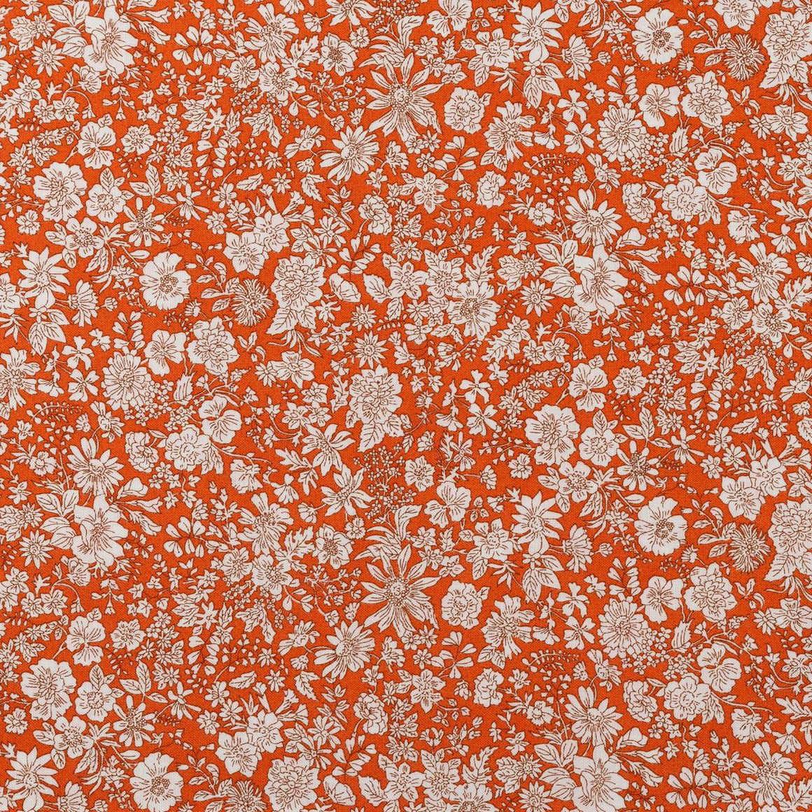 Emily Belle in Tangerine from Liberty Fabrics