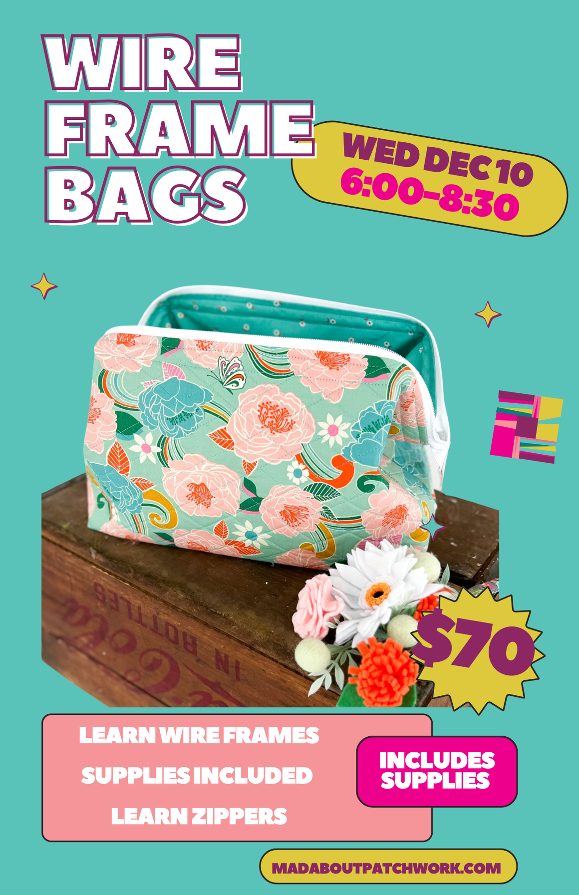 Wire Frame Bags Class