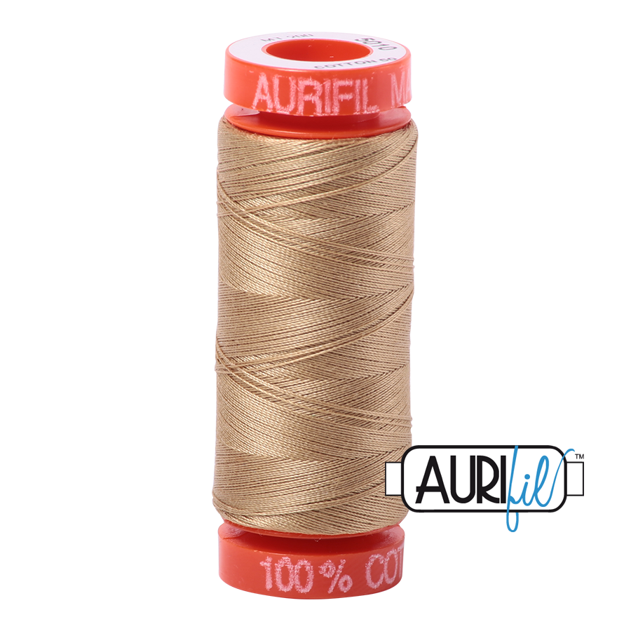 Aurifil Cotton Thread — Blonde Beige 5010 — Small 50wt
