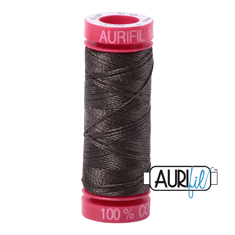Paving Thread Aurifil Cotton Thread — Asphalt 5013 — Small 12wt