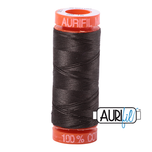 Aurifil Cotton Thread — Asphalt 5013 — Small 50wt