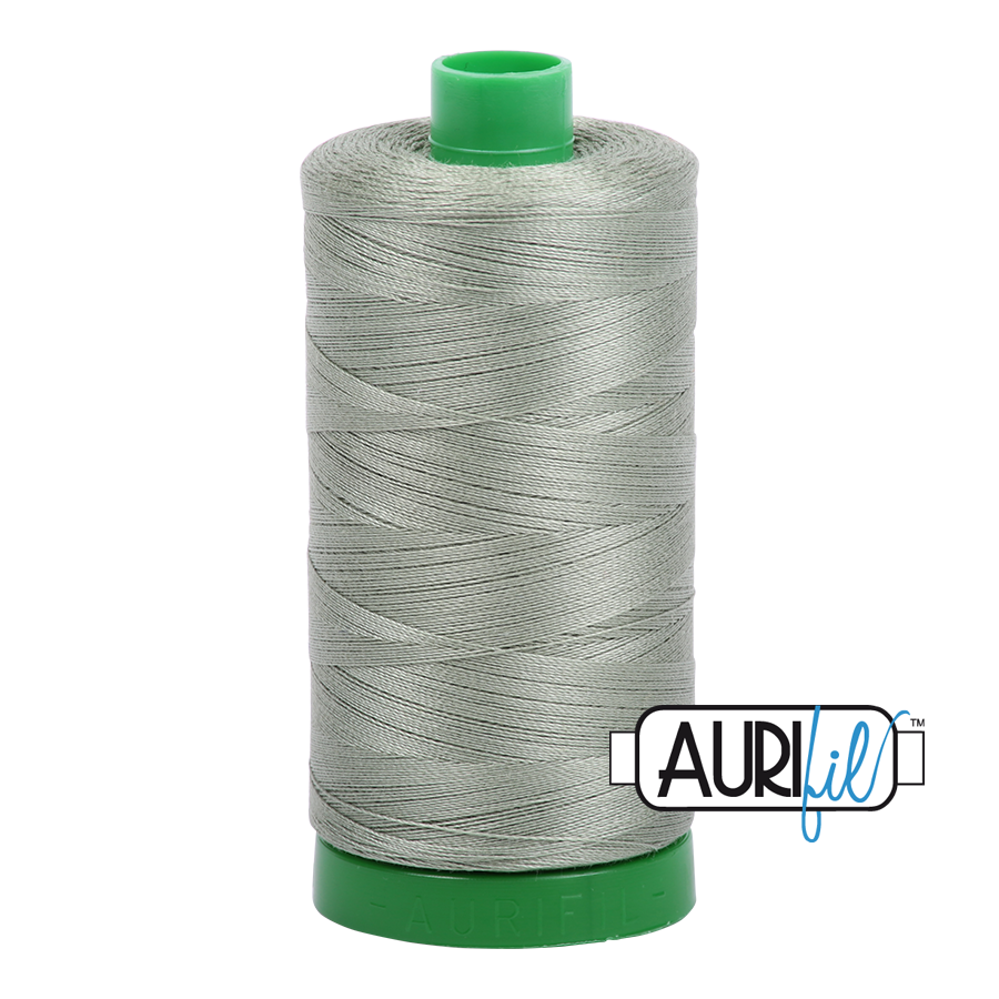Aurifil Cotton Thread — Military Green 5019 — Medium 40wt