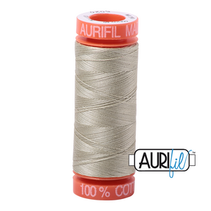Aurifil Cotton Thread — Light Military Green 5020 — Small 50wt
