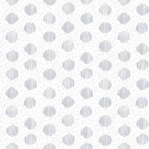 Fog Chicken Scratch by Makers Collage for Windham Fabrics