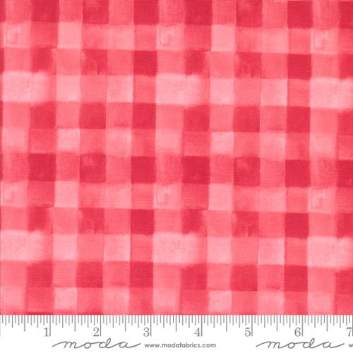 Watercolour Gingham in Candy - Love and Cheer by Amarilys Henderson for Moda Fabric