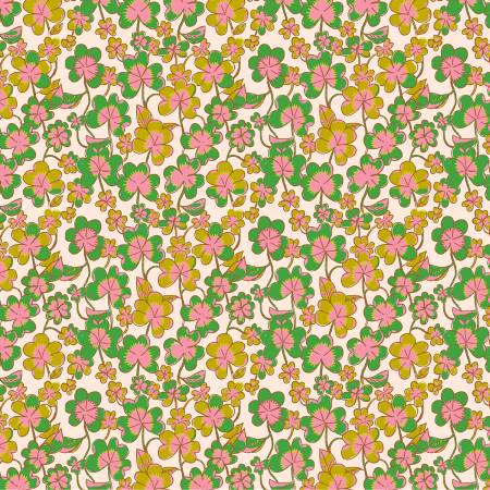 Blush Clover - Forestburgh for Heather Ross for Windham fabrics