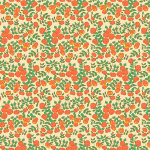 Peach Apples - Forestburgh for Heather Ross for Windham fabrics