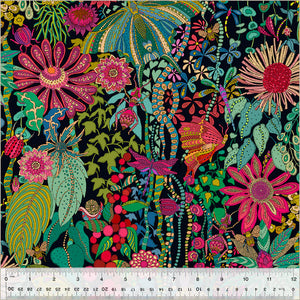 Twilight Dance in Black || CANVAS || from Twilight by Sally Kelly for Windham Fabrics