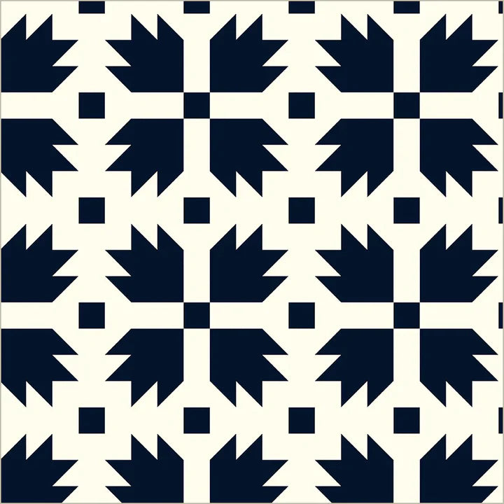 Perfect Points II by Whistler Studios - Bear Paw - Navy