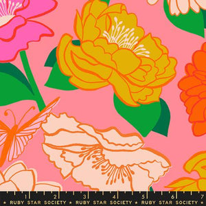 Flowerland Sorbet - Flowerland by Melody Miller for Moda Fabrics