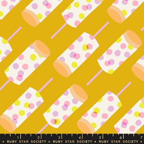 Sugar Cone - Push Pop in Goldenrod by Kimberly Kight for Ruby Star Society