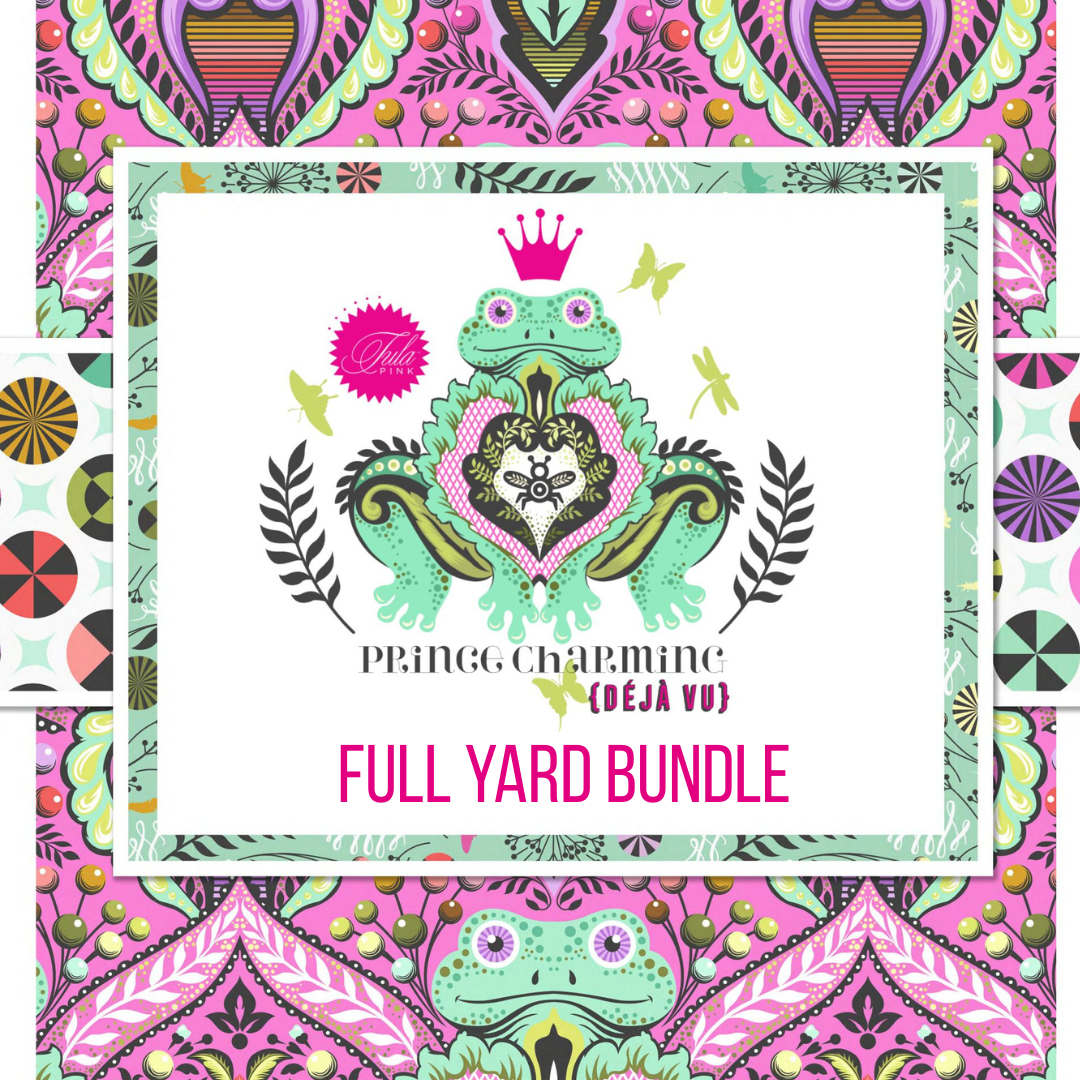 Pre Order | FULL Yard Bundle || Prince Charming Déjà Vu Tula Pink