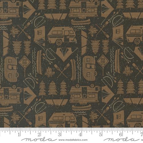 Open Road in Cabin for The Great Outdoors by Stacey Iest Tsu for Moda Fabrics
