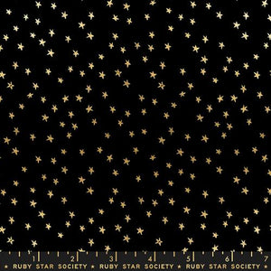 Starry in Black Gold MINI by Alexia Abegg for Ruby Star