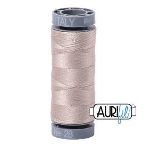 Aurifil Cotton Thread — Pewter 6711 — Small 28wt