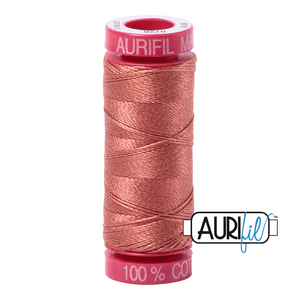 Aurifil Cotton Thread — Cinnabar 6728 — Small 12wt