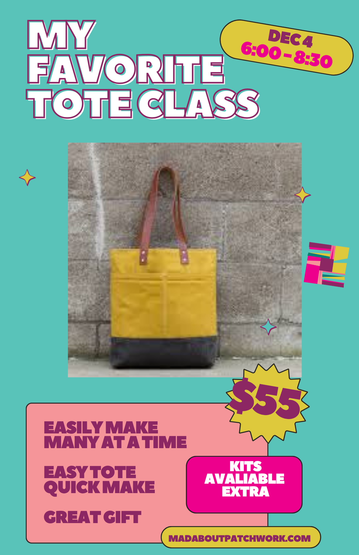 My Fav Tote Class