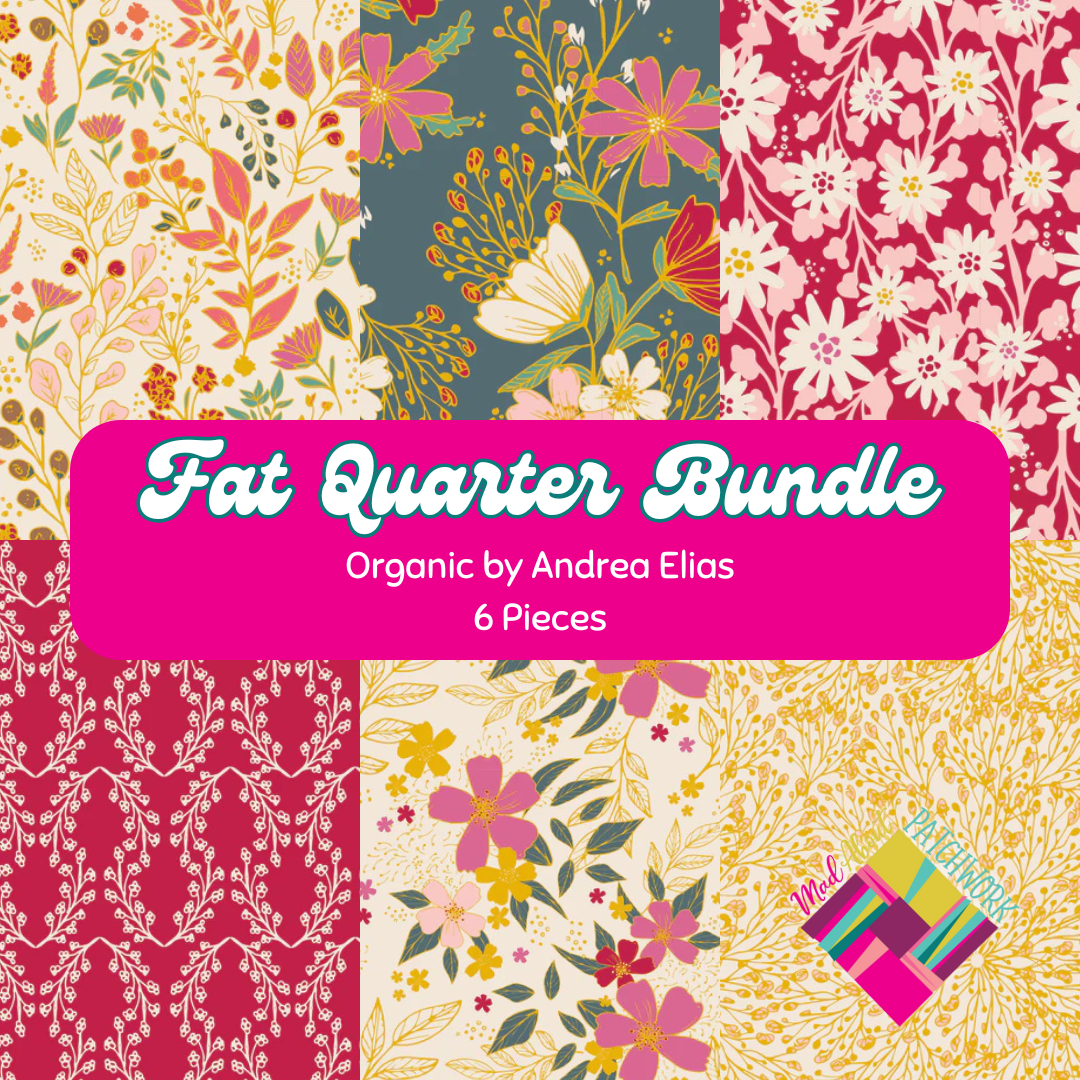 Organic Fat Quarter Bundle (6FQs)