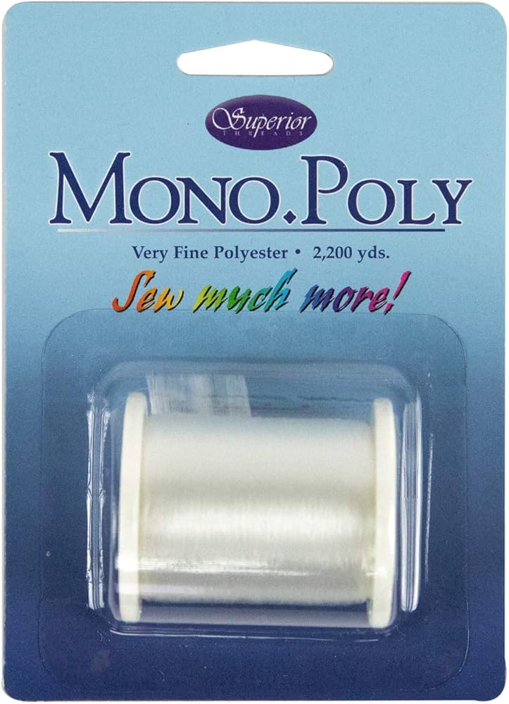 Superior Threads 11901 004mm Monopoly Invisible Polyester Thread