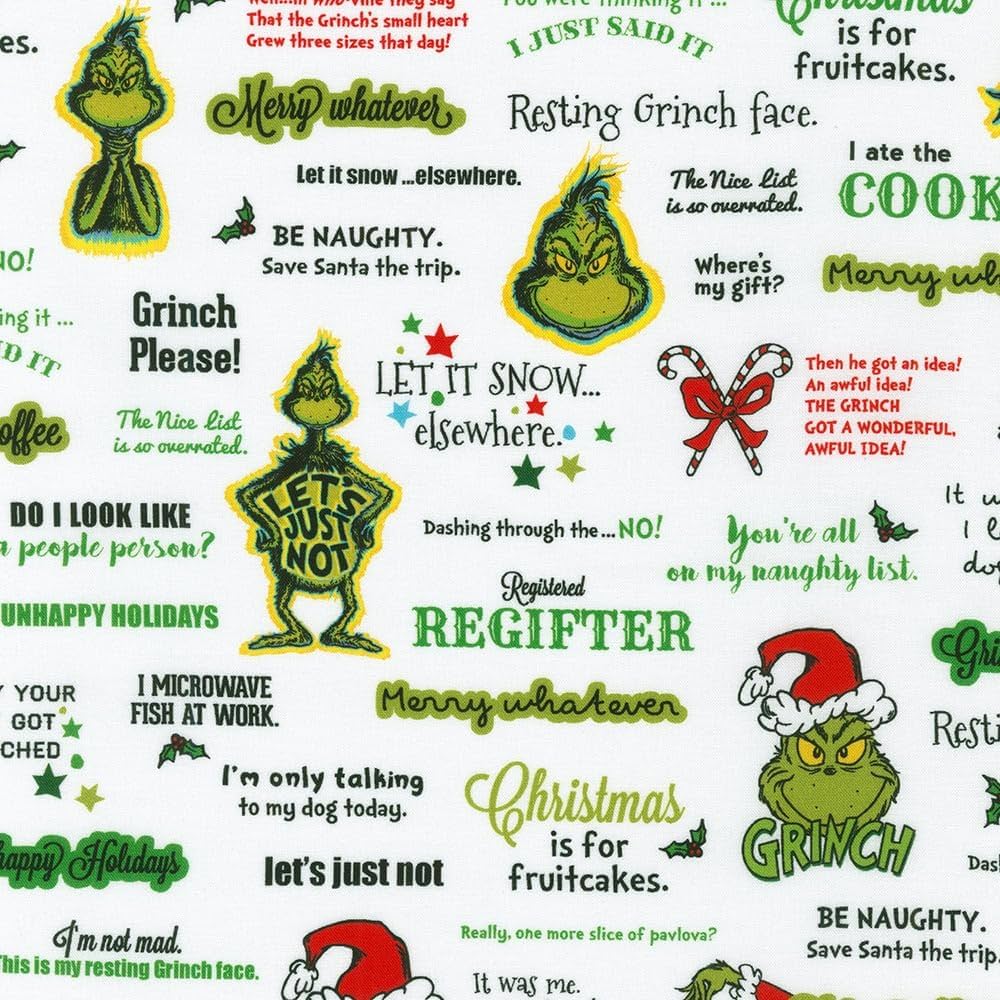 Words and Phrases for How the Grinch Stole Christmas
