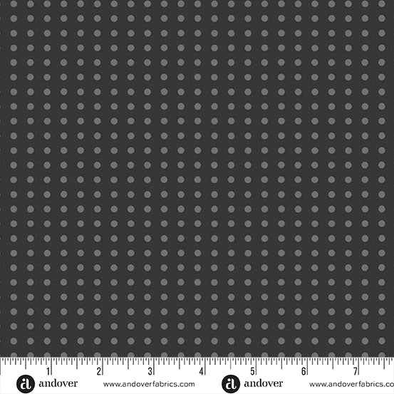 Dotty in Ink from Jinny by Alison Glass for Andover Fabrics, Designer Fabric