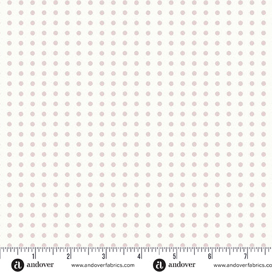 Dotty in Pigeon from Jinny by Alison Glass for Andover Fabrics, Designer Fabric