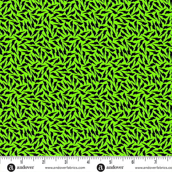 Darling Bolts in Acid from Prismatic by Libs Elliott by Andover Fabrics, Designer Fabric