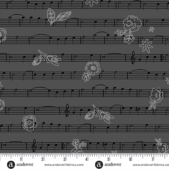 Singalong in Nocturne from Shadow 2026 by Alison Glass for Andover Fabrics
