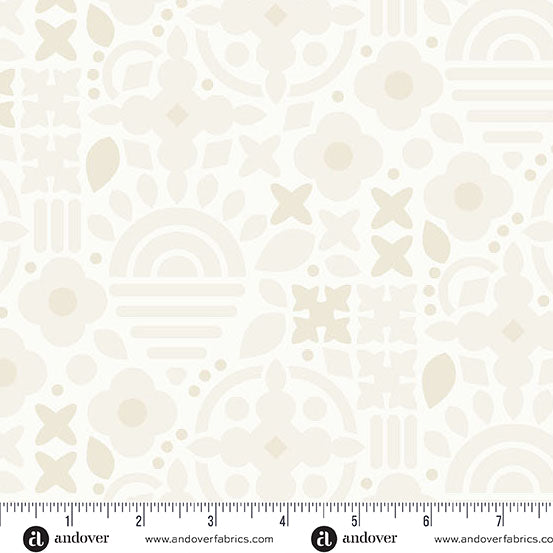 This & That in Alabaster from Shadow 2026 by Alison Glass for Andover Fabrics