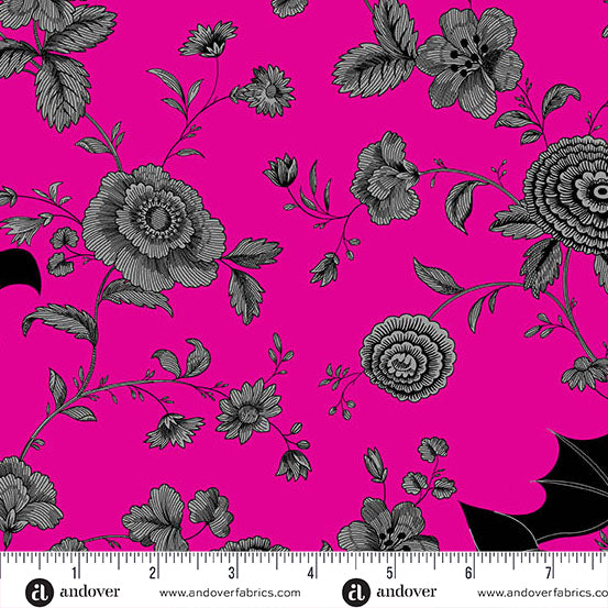 Night Garden in Scream from Phantasm by Libs Elliot for Andover Fabrics