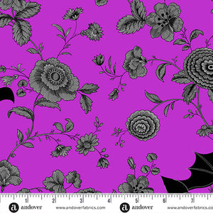 Night Garden in Elixir from Phantasm by Libs Elliot for Andover Fabrics