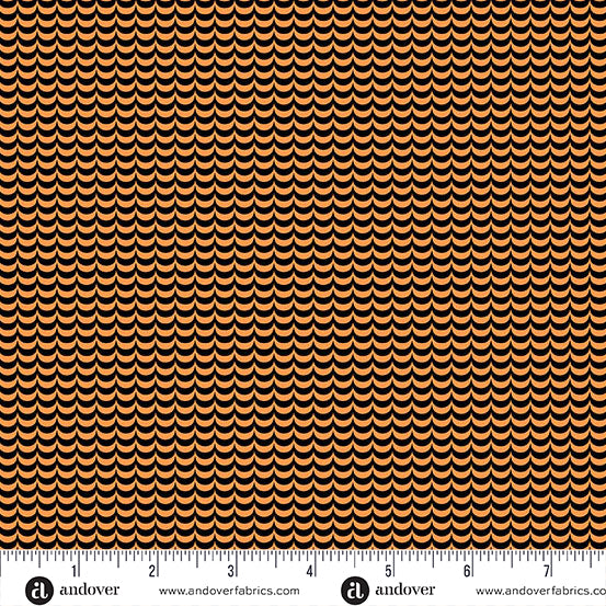Drape in Flame from Phantasm by Libs Elliot for Andover Fabrics