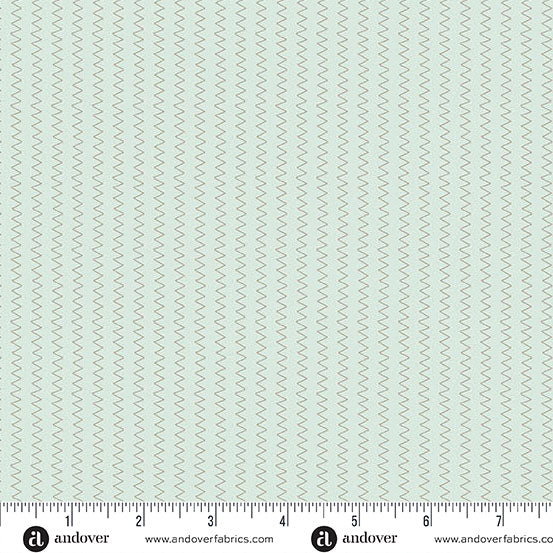 Zig Zag in Pool from Sewing Bird by Edyta Sitar from Laundry Basket Quilts for Andover Quilts