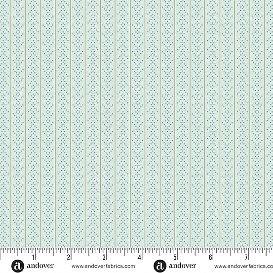 Chevron in Seafoam from Sewing Bird by Edyta Sitar from Laundry Basket Quilts for Andover Quilts