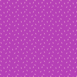 Atomic Lightning - Atomic in Grape Crush by Libs Elliott for Andover Fabrics