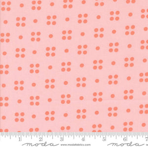 Dot Clusters in Pale Pink for Simply Cozy by Zen Chic for Moda Fabrics