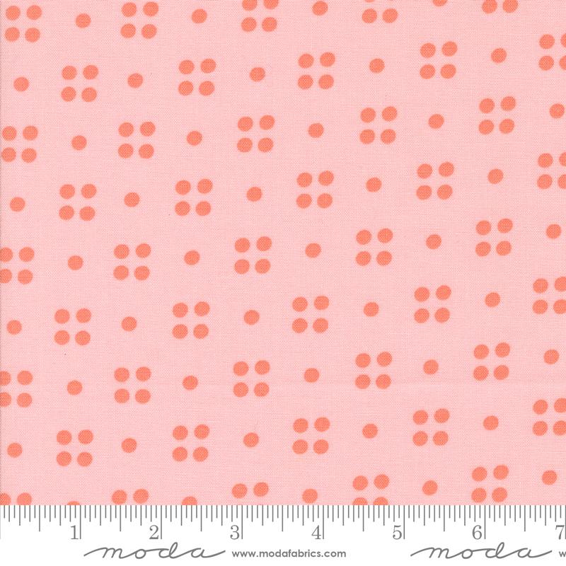Dot Clusters in Pale Pink for Simply Cozy by Zen Chic for Moda Fabrics