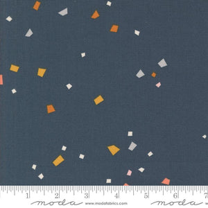 Confetti in Navy for Simply Cozy by Zen Chic for Moda Fabrics