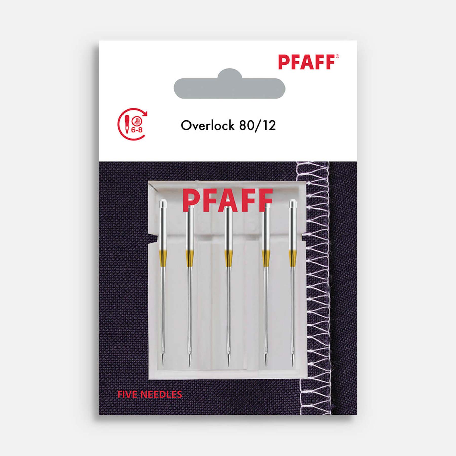 PFAFF Overlock Serger Needles 5-Pack