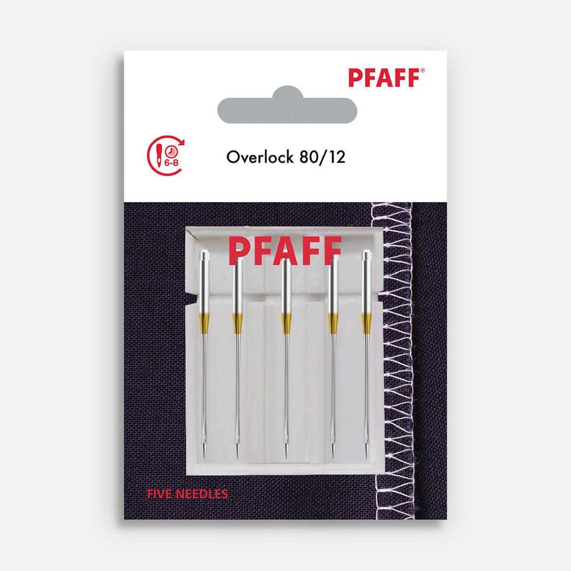 PFAFF Overlock Serger Needles 5-Pack