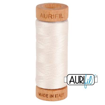 Aurifil Cotton Thread — Muslin 2311 — Small 80wt