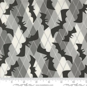 Preppy Bats in Shadow from Fab-Boo-Lous! by Me & My Sister Designs for Moda Fabrics