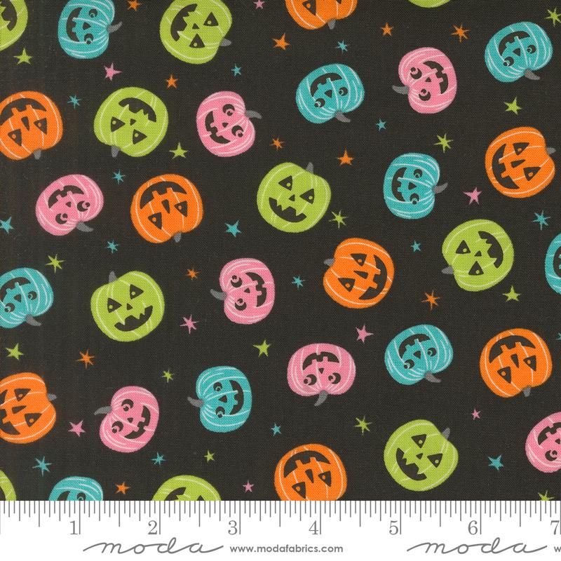 Pumpkins in Night from Fab-Boo-Lous! by Me & My Sister Designs for Moda Fabrics