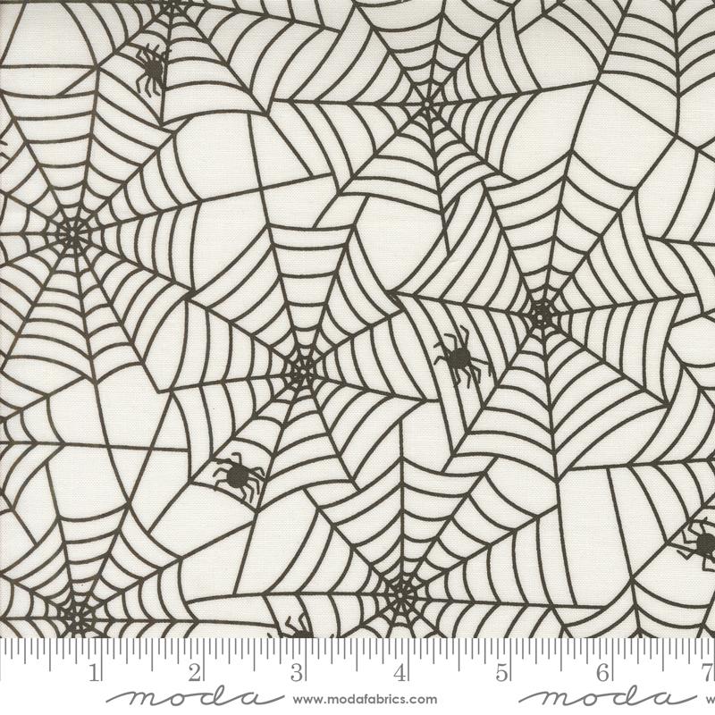 On the Web in Ghostly from Fab-Boo-Lous! by Me & My Sister Designs for Moda Fabrics