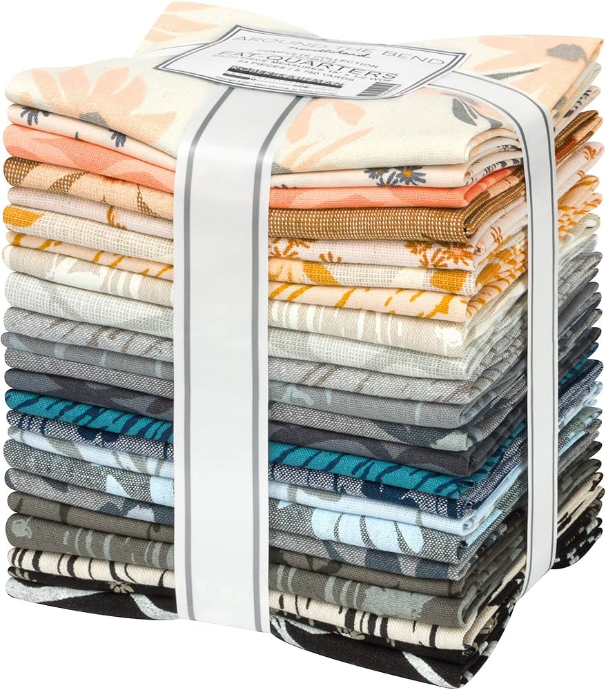 Anna Graham Around The Bend 23 Fat Quarters Robert Kaufman Fabrics