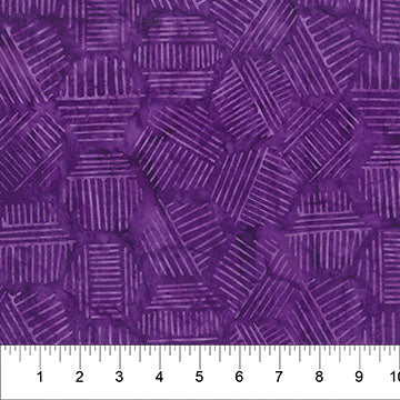 Hickory Plum - Batik - Hexies for Banyan Batiks