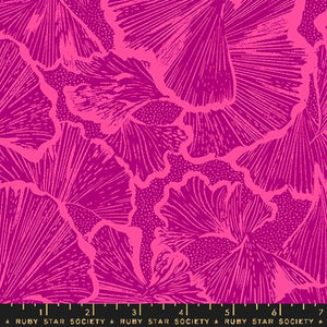 Gingko Florals in Light Berry for Glow Garden by Sarah Watts of Ruby Star Society for Moda Fabrics