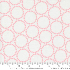 Pearl Bracelets in Snow and Cotton Candy  for Tiny Christmas by Lizzy House for Moda fabrics