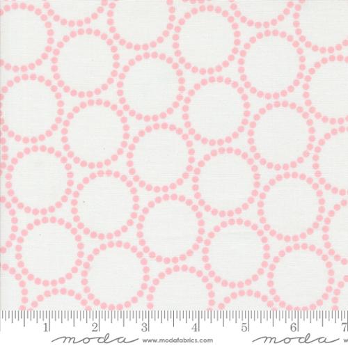 Pearl Bracelets in Snow and Cotton Candy  for Tiny Christmas by Lizzy House for Moda fabrics